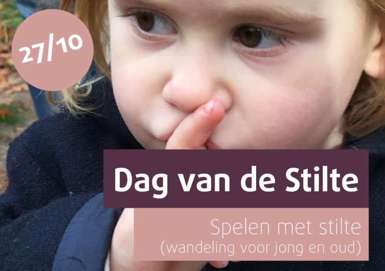 spelen met stilte wandeling